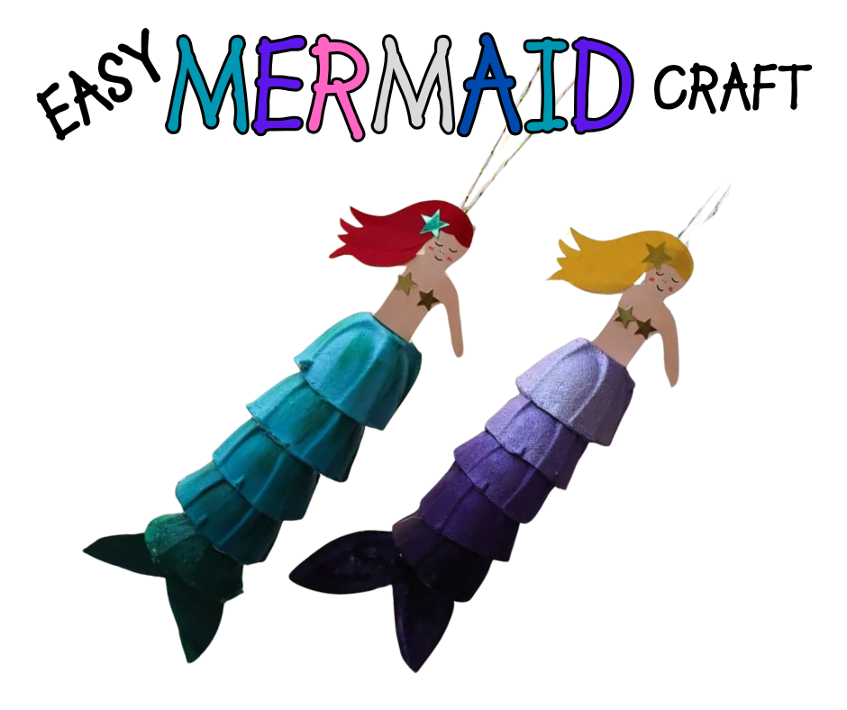 Easy Mermaid Craft for Kids