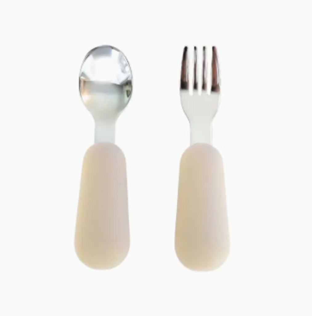 Stainless Steel & Silicone Silverware